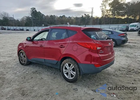 2013 Hyundai Tucson Gls from USA, damaged, VIN KM8JUCAC9DU762983